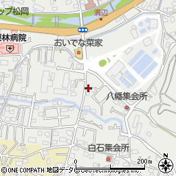 愛媛県松山市溝辺町甲-101周辺の地図