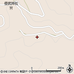 徳島県那賀郡那賀町出羽下久保25周辺の地図
