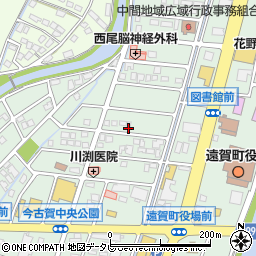 日本経済新聞　遠賀川販売店周辺の地図