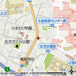 カギのロッキー北九州周辺の地図