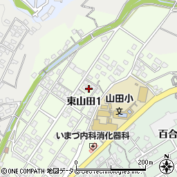 福岡県遠賀郡岡垣町東山田周辺の地図