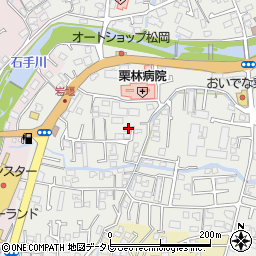 愛媛県松山市溝辺町296周辺の地図