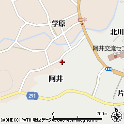 徳島県那賀郡那賀町阿井杉の久保43周辺の地図