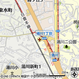 釣具のポイント　小倉・湯川店周辺の地図