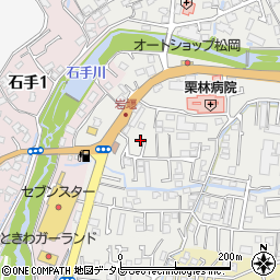 愛媛県松山市溝辺町305周辺の地図