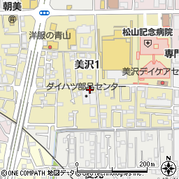吉川工業株式会社　松山営業所周辺の地図