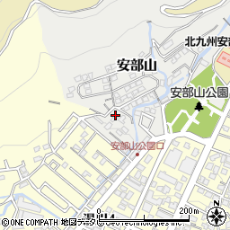 福岡県北九州市小倉南区安部山2-20周辺の地図