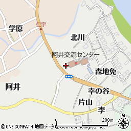 徳島県那賀郡那賀町阿井杉の久保13周辺の地図