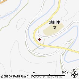 和歌山県日高郡みなべ町清川2323周辺の地図