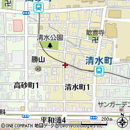 愛媛県労働保険指導協会周辺の地図