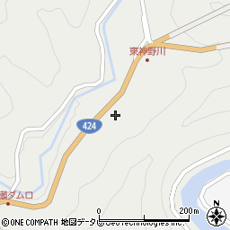 和歌山県日高郡みなべ町東神野川412周辺の地図