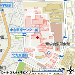 ローソン小倉医療センター店周辺の地図