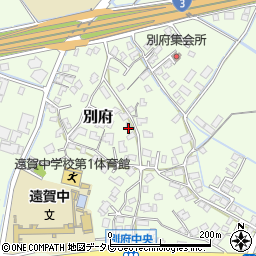 福岡県遠賀郡遠賀町別府3608周辺の地図