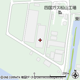 福留ハム株式会社松山支店周辺の地図