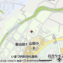 セジュール東山田３Ｂ周辺の地図