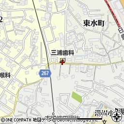 福岡県北九州市小倉南区西水町5-21周辺の地図