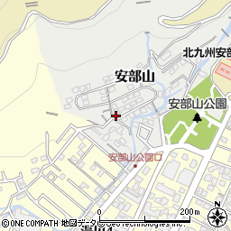 福岡県北九州市小倉南区安部山4-1周辺の地図