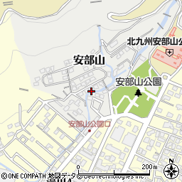 福岡県北九州市小倉南区安部山3-7周辺の地図