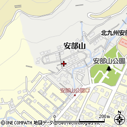 福岡県北九州市小倉南区安部山4-2周辺の地図