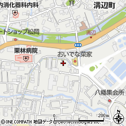 愛媛県松山市溝辺町369周辺の地図