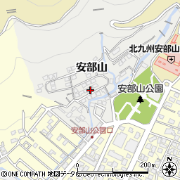 福岡県北九州市小倉南区安部山4-20周辺の地図