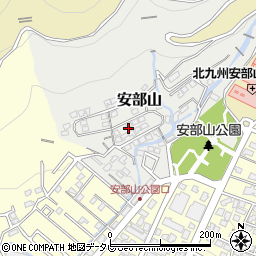 福岡県北九州市小倉南区安部山4-7周辺の地図