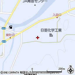徳島県阿南市新野町入田29周辺の地図