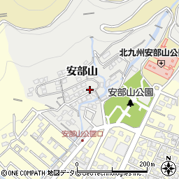 〒800-0258 福岡県北九州市小倉南区安部山の地図