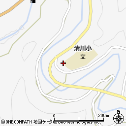 和歌山県日高郡みなべ町清川2333周辺の地図