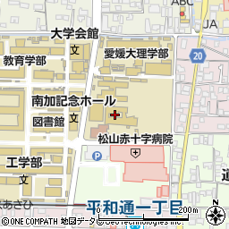 松山市立東雲小学校周辺の地図