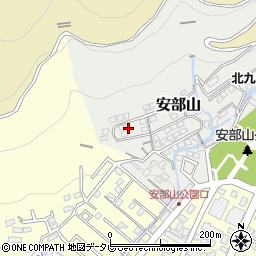福岡県北九州市小倉南区安部山7-13周辺の地図