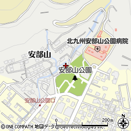 福岡県北九州市小倉南区安部山11-4周辺の地図