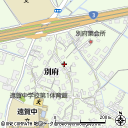 福岡県遠賀郡遠賀町別府3597-1周辺の地図