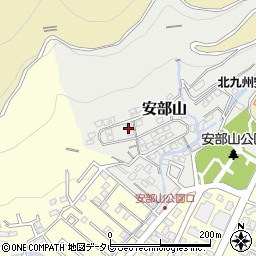福岡県北九州市小倉南区安部山7-15周辺の地図