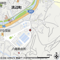 愛媛県松山市溝辺町46周辺の地図