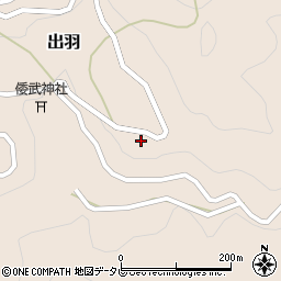 徳島県那賀郡那賀町出羽金一周辺の地図