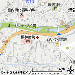 愛媛県松山市溝辺町380周辺の地図
