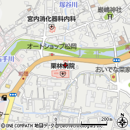 愛媛県松山市溝辺町323周辺の地図