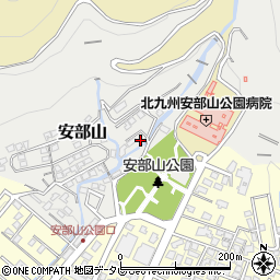福岡県北九州市小倉南区安部山11-1周辺の地図