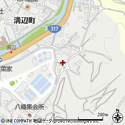 愛媛県松山市溝辺町45周辺の地図