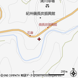 和歌山県日高郡みなべ町清川1192周辺の地図