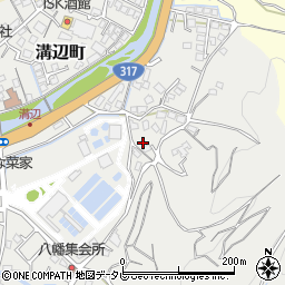 愛媛県松山市溝辺町45-2周辺の地図