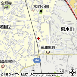 福岡県北九州市小倉南区西水町5-45周辺の地図