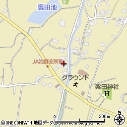 福岡県宗像市池田1124周辺の地図
