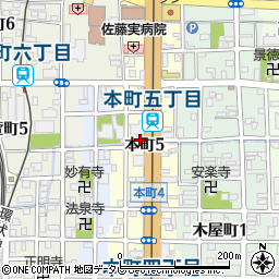 株式会社クマヒラ　松山営業所周辺の地図