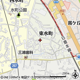 福岡県北九州市小倉南区東水町5周辺の地図