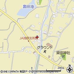 福岡県宗像市池田1124-1周辺の地図