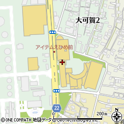 愛媛県職業能力開発協会周辺の地図