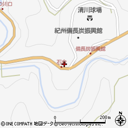 和歌山県日高郡みなべ町清川1169周辺の地図