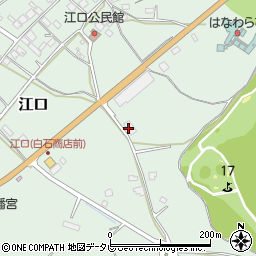 福岡県宗像市江口732周辺の地図